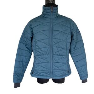 Columbia Omni Heat Teal Color Size M Women Repellency Jacket